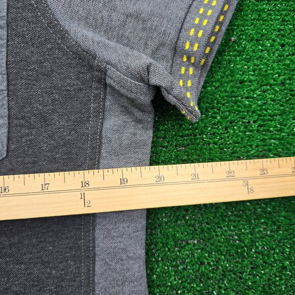 Mcdonalds Employee Polo Shirt Womens Medium Gray Short Sleeve Uniform Work Wear - Picture 4 of 8